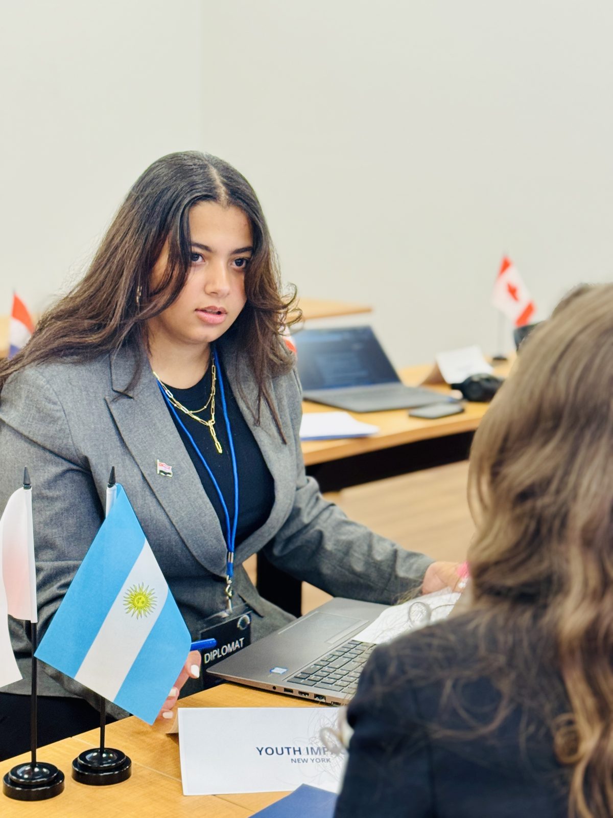 Delegates in debate